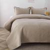 Crystal Velvet Laminated Cotton Bed Cover Quilted European Leisure Cover Blanket Home Bedding