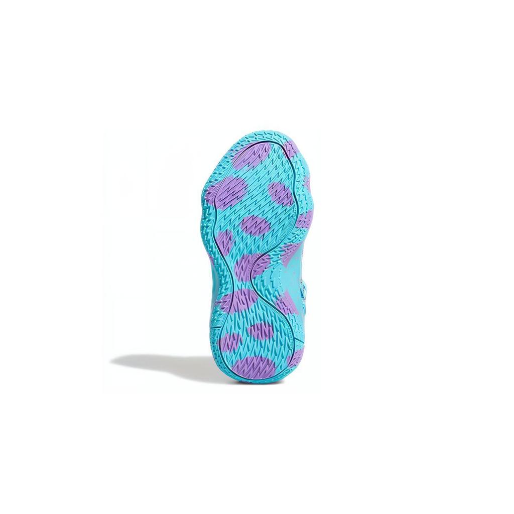 Příšerky s.r.o. x Adidas Dame 7 Extply Tkaninové Mid top Basketbalové boty Nebeská modrá Děti ve věku 3 7 let S28977