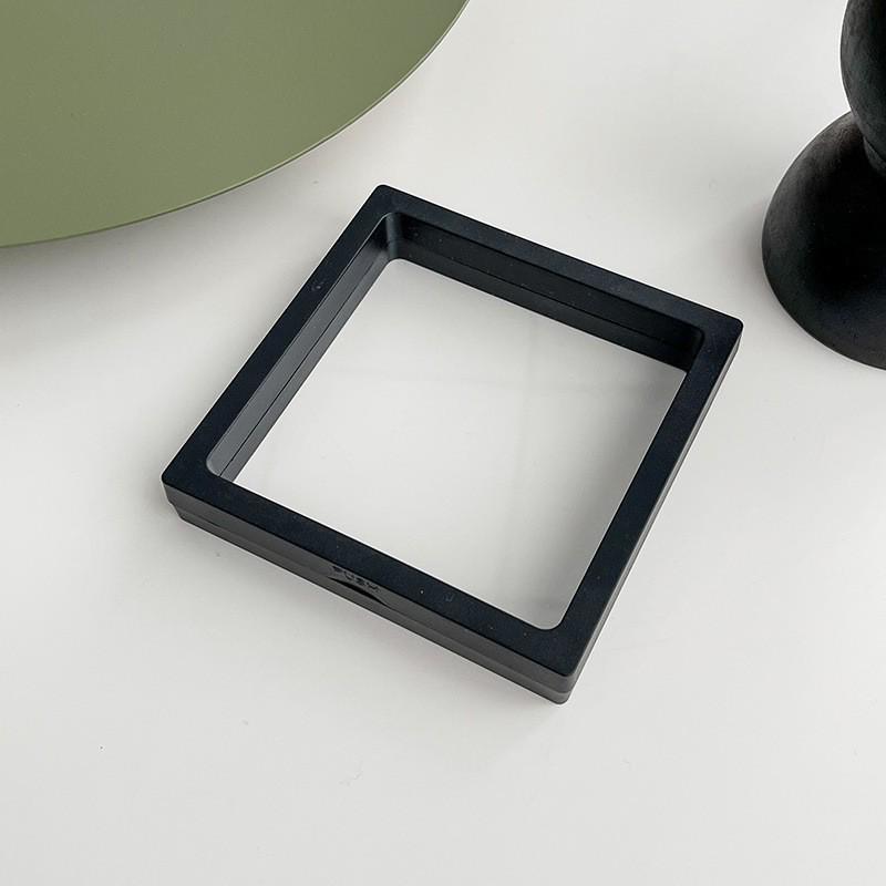 Průhledná úložná krabička na šperky s antioxidační fólií na náušnice, klipsy na uši a náhrdelníky