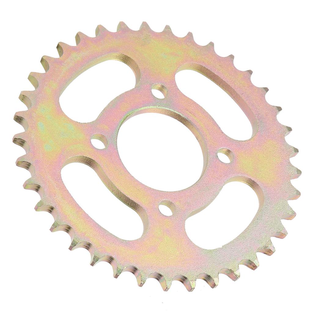 428 Model 37 Teeth Chain Wheel Steel Crankset Replacement 4 Hole for Electric Tricycle Kart