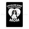 Cavalier King Charles Metal Sign Cinema Design Wall Decor Printed Create Tin Sign Poster