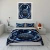 "Winter Hedgehog Crystal Decor Set" Multiple sizes kid's and adults' bedroom Exquisite 3PC bedding set, gift