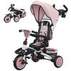6 In 1 Foldable Kids Trike with Adjustable Parent Handle & Canopy for Ages 1-5, Pink