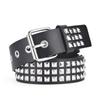 Unisex Punk Rock Y2K Rivet Belt – European & American Fashion in Heavy Metal Style
