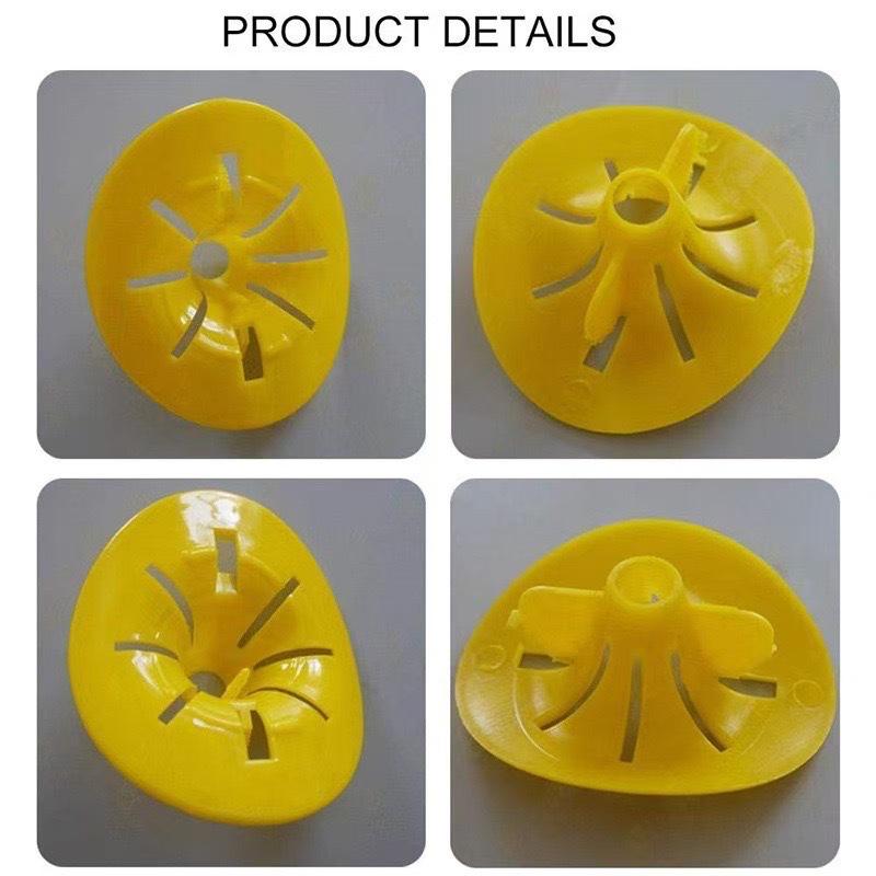 High-Efficiency Wasp Trap: Plastic Flower-Shaped Beekeeping Tool