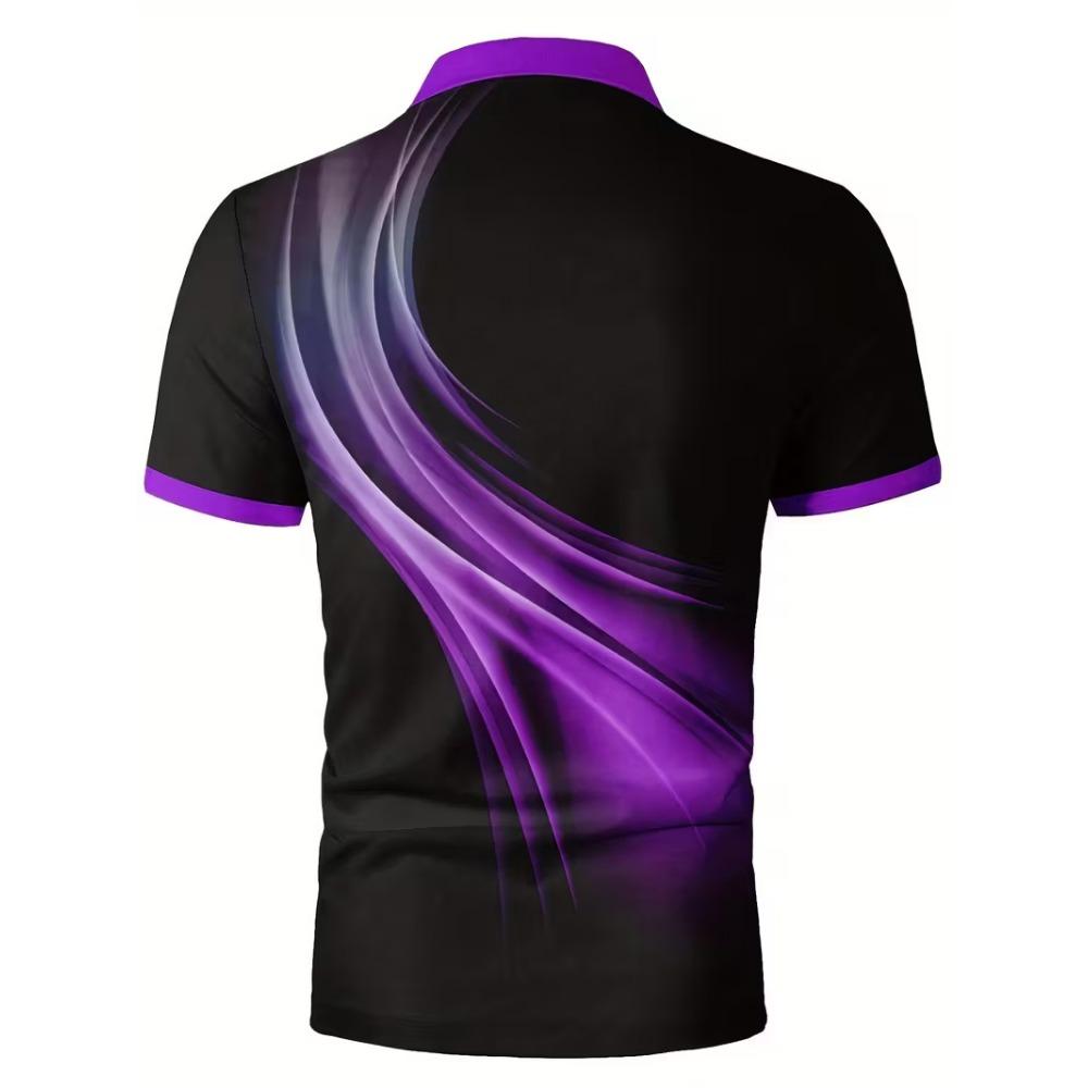 Herren Kleidung Sommer Neu Kurzarm Business Casual Kragen Golf Poloshirt 100% Polyester