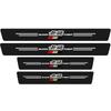 JDM Car Door Sill Protection Sticker Carbon Fiber Decorative Strip  for Honda Mugen Power Accord Civic Vezel Crv City Jazz Hrv UH3