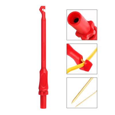 Strumento per test di perforazione del filo, sonda di perforazione, cavo di prova per multimetro, spina a banana da 4 mm, strumenti di prova universali per auto