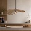 Woven Paper Rope Pendant Lampshade Modern with Central