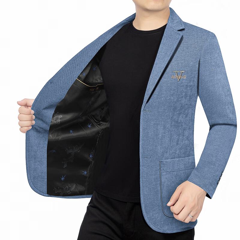 Firstview Men s Urban Casual Notched Lapel Blazer FV25D1805 L