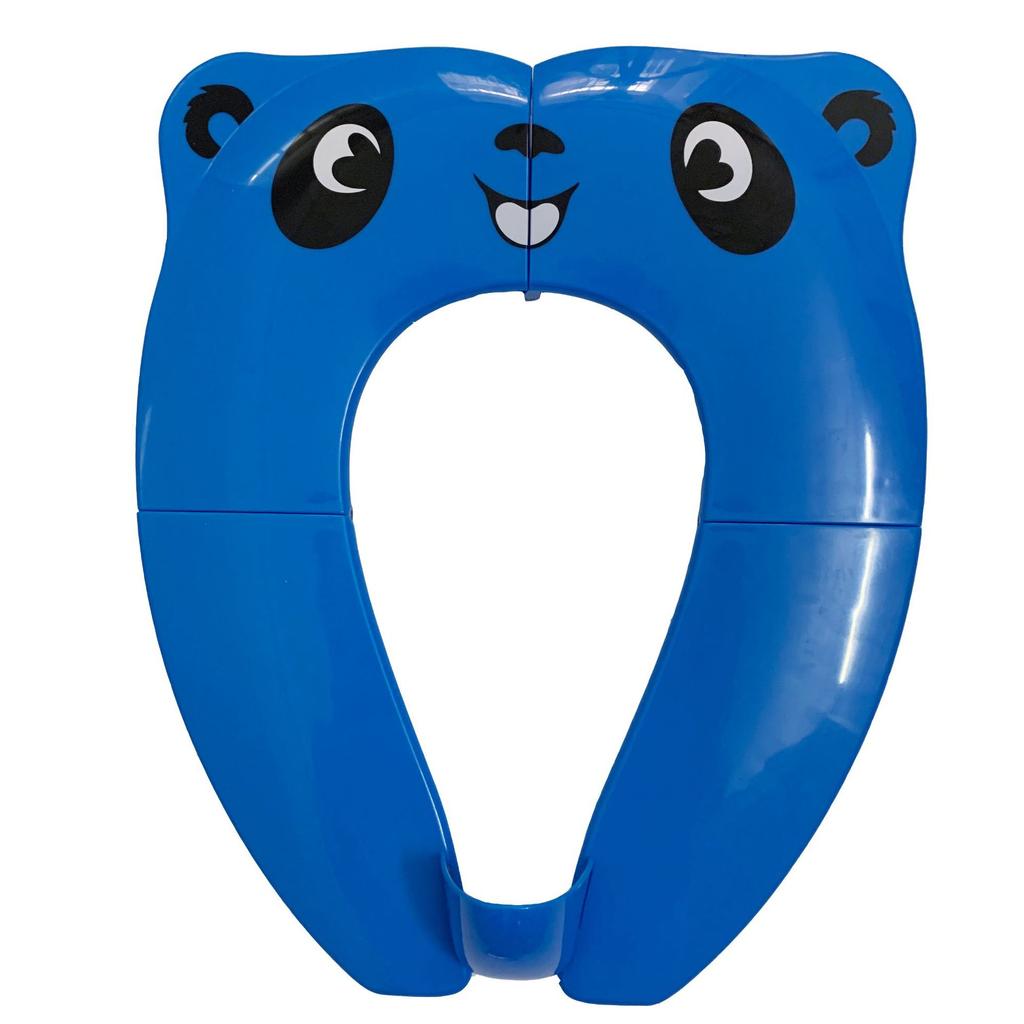 Children's Foldable Toilet Seat Children's Auxiliary Toilet Travel Toilet Seat with Splash-proof