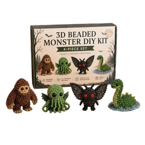 Kit Animale con Perline 3D, Kit Ricamo con Perline Fai-da-te per Principianti, Artigianato Animale con Perline Fatto a Mano Mucca Scozzese/Farfalla/Gufo per Adulti, Adolescenti