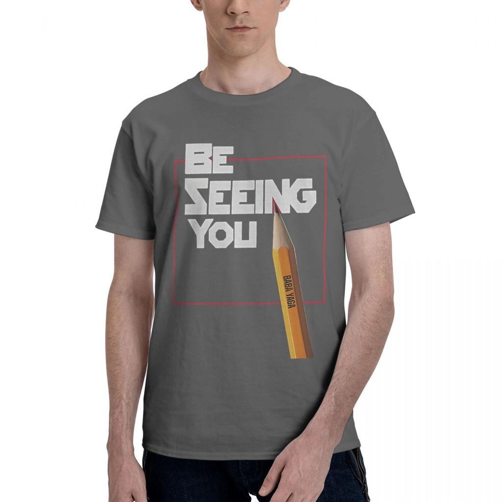 Be Seeing You John Wick Inspired 100 Cotton Casual Breathable Confortable T Shirt Designer Clothes Men Men TShirt