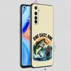 Hunting Fishing Man Soft TPU For Realme 13 12 11 10 9 Pro Plus GT3 GT2 C21 C25 C35 C53 C55 C67 Pro 5G Phone Case Cover Funda Bag