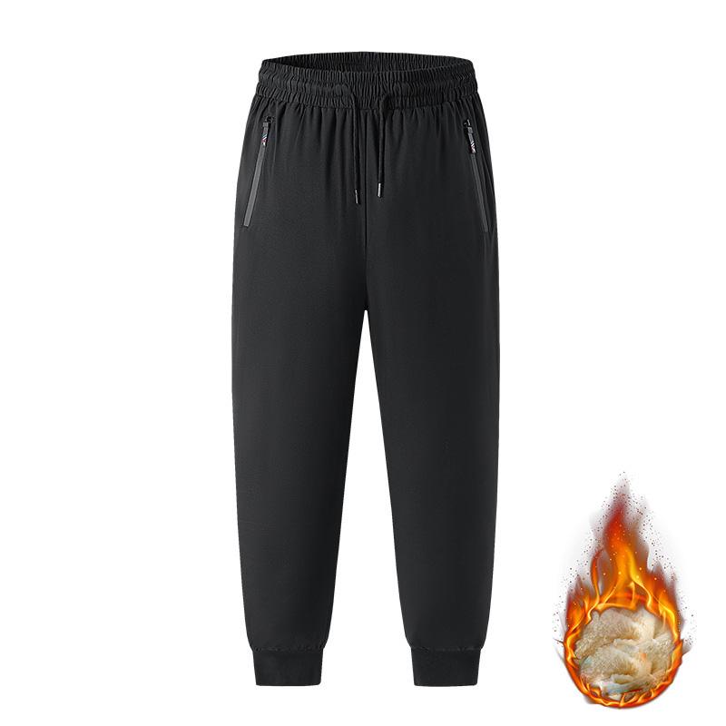 

2025 Осень/Зима Мужская Новая Графеновая Защита Колена С Хлопковым Зажимом, Уличные Мягкие Хлопковые Брюки, Мягкие Повседневные Брюки 3XL