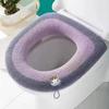 Pack Of 10 Thick Toilet Lid Cover For Home Bathroom NonSlip Design Quick Cleaning Toilet Seat Cover for Family Household