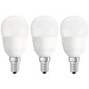 Led Sphérique Dépolie Promo Boîte De 3 E14 5.7W Blanc Chaud
