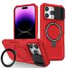 Applicable To the New iPhone 17Pro Magnetic Suction Bracket Anti-drop Mobile Phone Case Apple 13 Window Car Protective Case