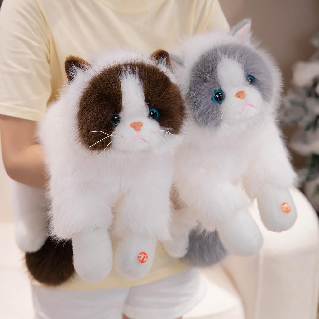 The Simulation Will Be Called Ragdoll Cat Doll Plush Toy Kitten Doll Girl Ragdoll Birthday Gift