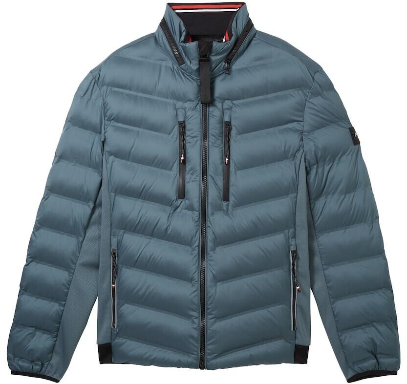 Mid-season Jacket Tom Tailor Hybrid Jacke (1038907) With Detachable Hood (1038907) Dusty Dark Teal