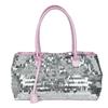 Simple Shiny Sequin Tote Bag Sequined Large Blingbling Handbag Underarm Bag Fashion Glitter Shoulder Bag Travel