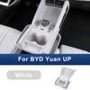 For BYD Yuan UP Pro 2024 2025 Car Center Control Silicone Wireless Charging Anti-slip Mat Cup Slot Storage Box Auto Accessories