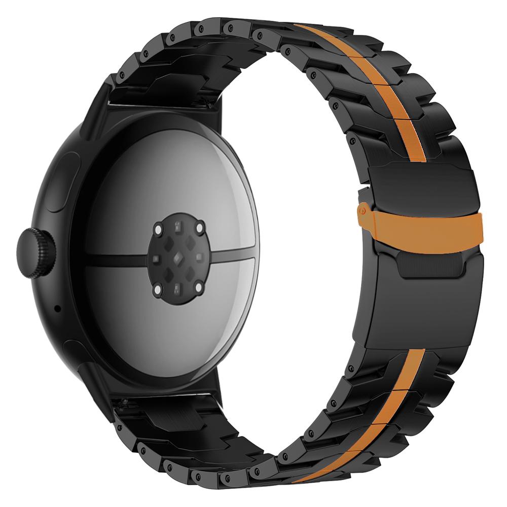 Titanlegeringsarmband för Google Pixel Watch 4 45mm/3 45mm med spänne i rostfritt stål