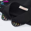 Elegant Sequined Fake Collar Shirt Women Blouse Half Shirt Beaded False Collars Woman Detachable Removable Faux Col Neckwear Tie