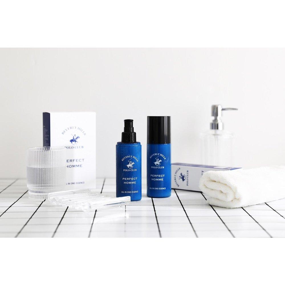 Beverly Hills Polo Club Perfect Homme Emulsion Lotion x 2 + All-in-one Essence x 1