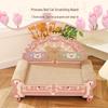 HOOPET Princess Cat Scratch Sofa Bed