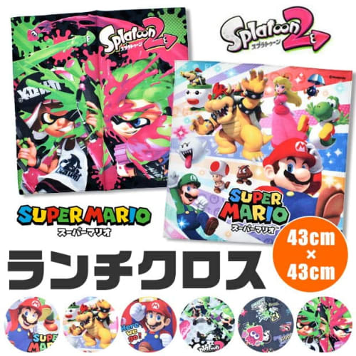 Sun Art Splatoon 2 Lunch Cloth SPT-604 "Girl & Boy" 2019 Pattern