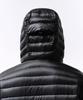 Musinsa Standard [City Leisure] Sheer Ripstop Hooded Light Down Jacket [Black]
