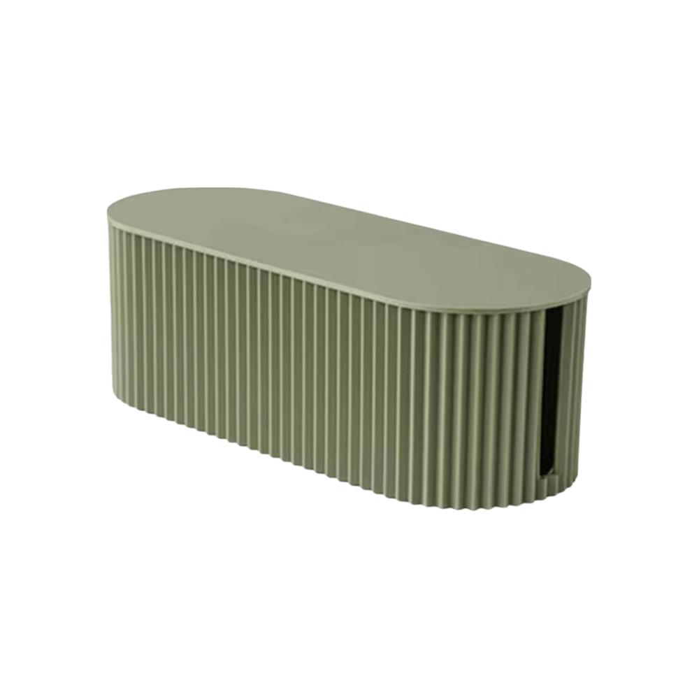 Portable Power Line Storage Case Plastic Wire Storage Box Data Line Socket Storage Box  Home