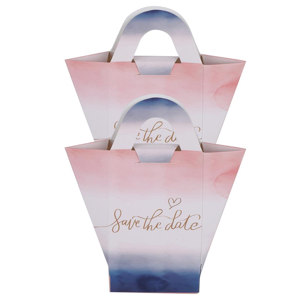 30 ADET Kendin Yap Düğün Hediyelikleri Şeker Kutuları Hediye Kutuları Düğün Nişan Gelin Partisi için Mavi Bulutlar