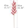 Artificial Berry Bouquet Christmas Decoration Fake Plant for Home Decor Xmas Tree Navidad New Year 2025 Ornaments Vase Accessory