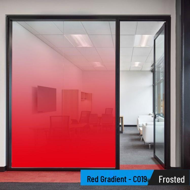 Transluzente Selbstklebende Gradient Sichtschutzfolie für Bürotrennwände