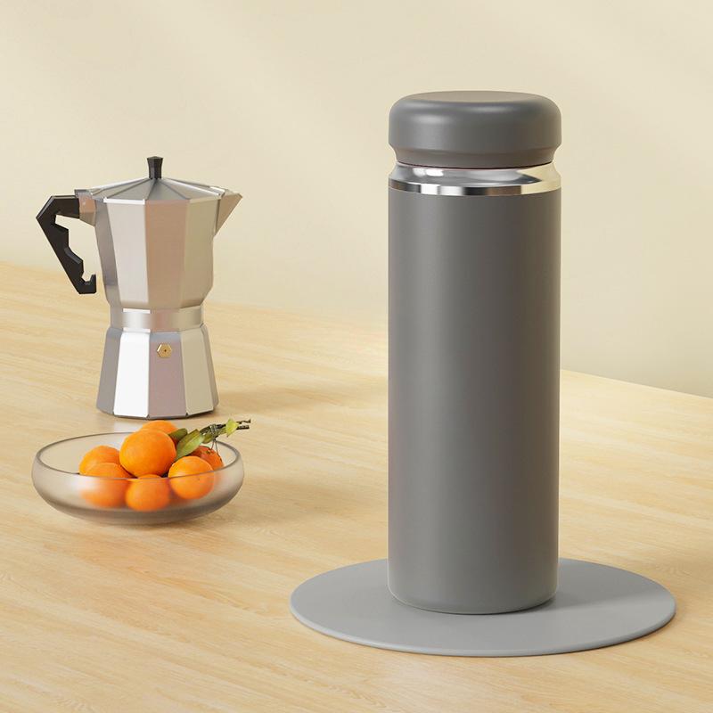 

Кружка для мужчин и женщин портативная из нержавеющей стали 316 с вкладышем для разделения чая для бизнеса 401-500ml серый