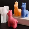Alpacas Candle Crafting Mold Silicone Mould for Unique Handmade Crafts Epoxy Resin Wedding Decoration Making Mold