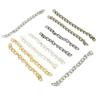 100-Pack Handmade Extension Chains for DIY Earrings, Bracelets, and Necklaces