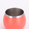 180ml Mini Egg Cup with Straw - Compact 304 Stainless Steel Thermos Cup for Maté