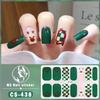 [New Arrival] CS Series 14-Finger Christmas Style Nail Stickers, Cute Fun Multi-Color Optional Whitening Temperament