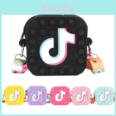 Push Pop Bubble Tiktok Coin Bag Sensory Fidget Toy It Stress Relief  Autism