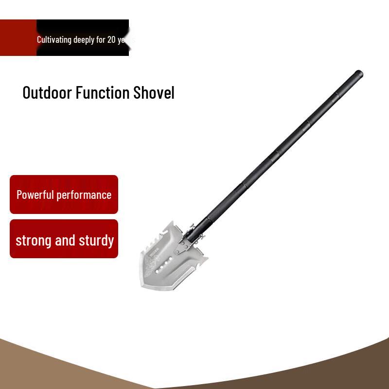 Extended Multi-functional Folding Engineer Shovel
