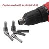 1 Set 5mm-13mm Hex Socket S Sleeve Power Nut Driver Drill Bit Set 1/4" Screw Metric Driver Tool Set Adapter