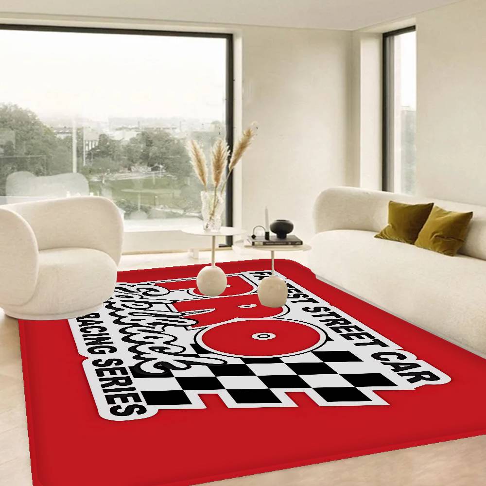 Racing Car Edelbrocks Kitchen Mat Cheaper Anti-slip Modern Living Room Balcony Printed Modern Home Decor