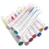 Disposable Crystal Rod Mascara Wand & Eyebrow Comb for Eyelash Extension Makeup