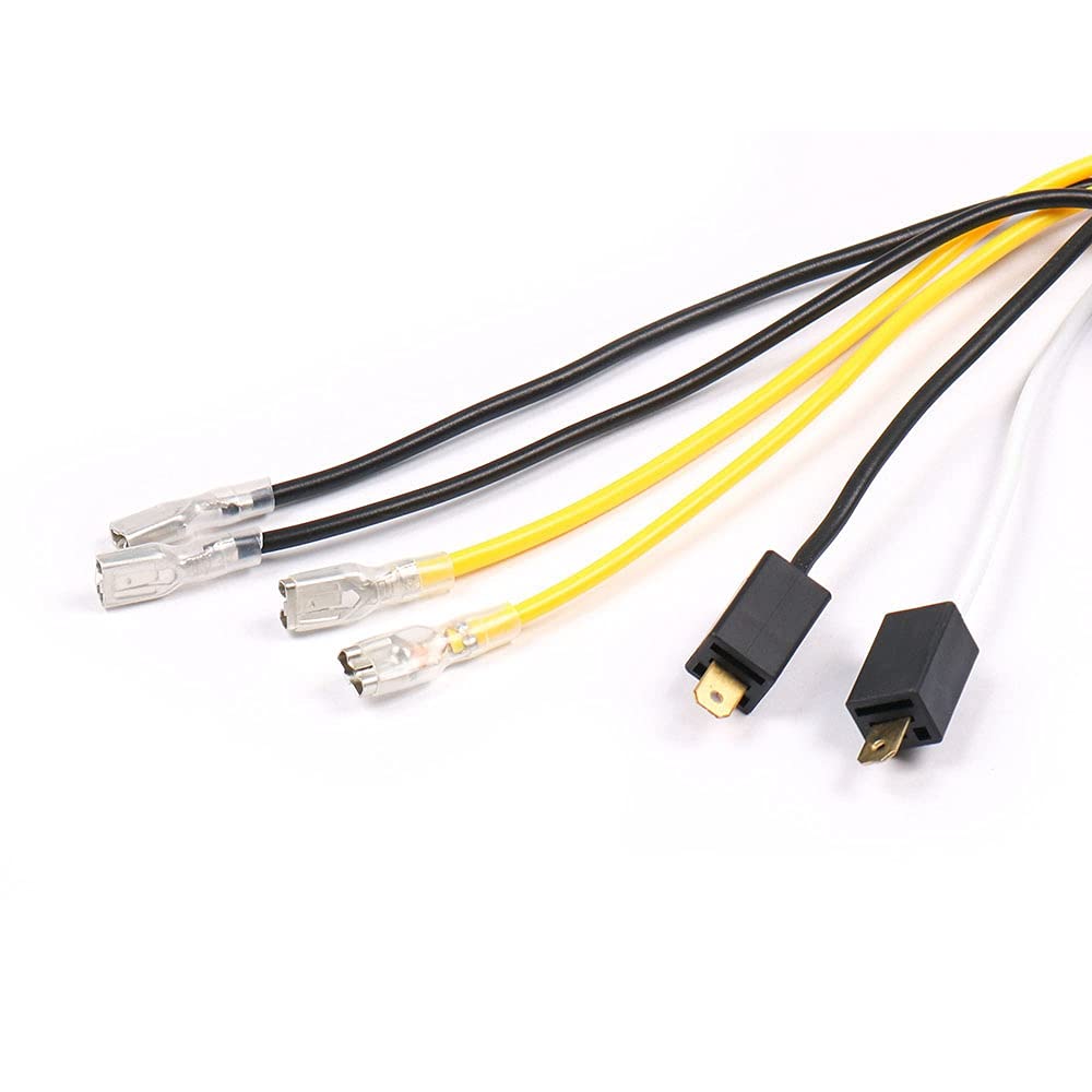 Hbaebdoo Horn Relay Wire Harness Kit Grille Mount Blast Tone Horn Wire Harness Plug Universal Accessories for Car Truck