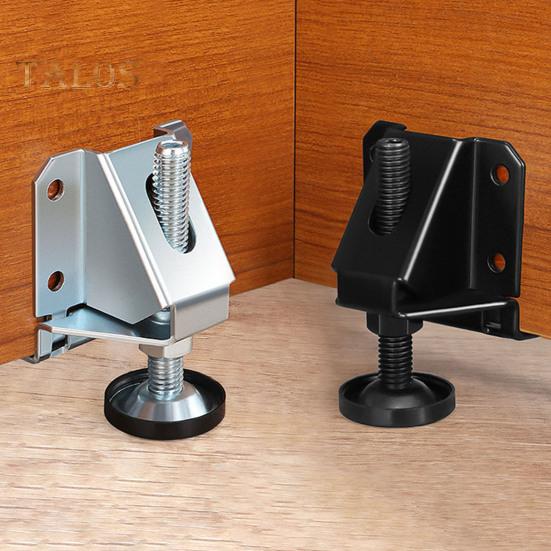 Schwerlast-Nivellierfüße 330 lbs Tragfähigkeit Höhenverstellung Rutschfestes Design Verstellbares Möbel-Nivellierfüße-Set