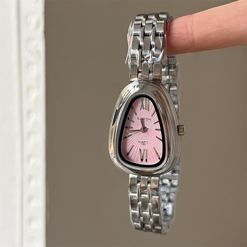 Snakehead Steel Belt Chain Watch Women's Light Luxury Commuting High Sense Simple Quartz Women's Watch