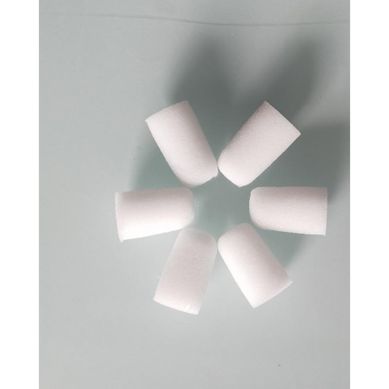 Невидимая пыленепроницаемая маска для носа: Одноразовая и дышащая фильтрующая пробка 10 pieces with 1 storage box белый